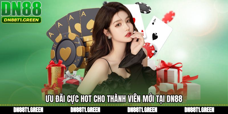 Ưu đãi cực hot cho thành viên mới tại DN88